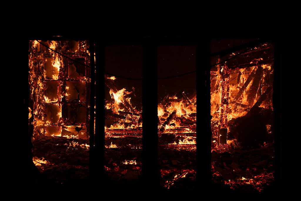 | Photo: AP : Red Alert Active As Fires Blaze Near Athens Amid Prolonged Heatwave